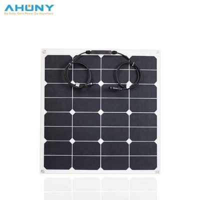 قیمت خوب ETFE انعطاف پذیر 12V 60w سلول خورشیدی پانل برای خورشیدی کمپینگ RV کشتی دریایی آنلاین