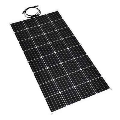 قیمت خوب پانل خورشیدی 12 ولت انعطاف پذیر مونو Off Grid RV 100 وات پانل خورشیدی نیمه انعطاف پذیر آنلاین
