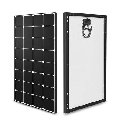 قیمت خوب 100W 12V پانل خورشیدی مونو سفت از شبکه برق PV برای کمپینگ RV Marine Motorhome آنلاین