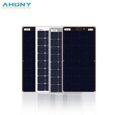قیمت خوب پانل خورشیدی 130W انعطاف پذیر IBC قابل پیاده روی پانل سلول خورشیدی نیمه جامد 220v ماژول های PV برای باتری سقف RV اقیانوس آنلاین