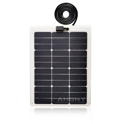قیمت خوب پانل خورشیدی شفاف سفید نیمه سفت 40w قدم قدم روی پانل خورشیدی برای دریایی آنلاین