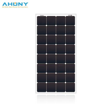 قیمت خوب پنل خورشیدی سلول شیشه ای 120w 18V 36V برای برای قایق های RV کمپرها آنلاین