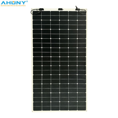 قیمت خوب پانل خورشیدی نیمه انعطاف پذیر و انعطاف پذیر 240w پانل خورشیدی تک کریستال نیمه برش آنلاین