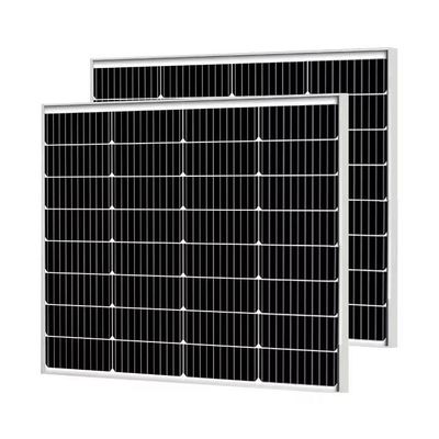 قیمت خوب پانل های خورشیدی یک کریستالی 80 ولت 85 ولت 90 ولت ماژول Perc Cell Half Cut Premium Power Watt آنلاین