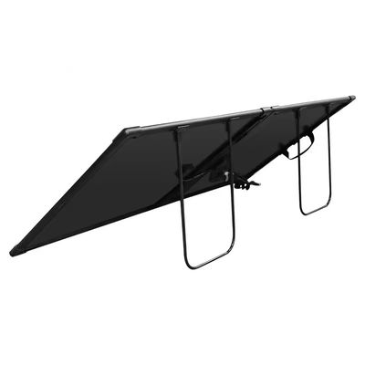 قیمت خوب فریم نازک شیشه ای کامل سیاه 200W 18v کیت پنل خورشیدی قابل حمل برای کمپینگ 12v سلول های شارژر باتری USB DC XT60 آنلاین