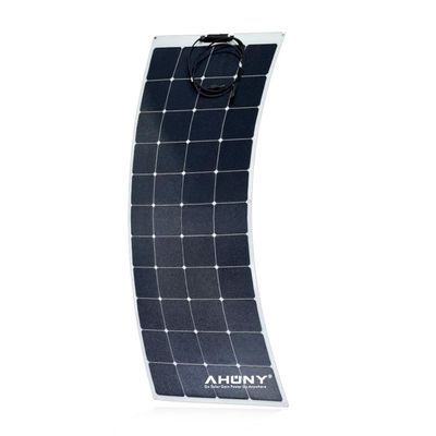 قیمت خوب پانل خورشیدی انعطاف پذیر شفاف 160 وات با سلول SunPower Maxeon Gen III آنلاین