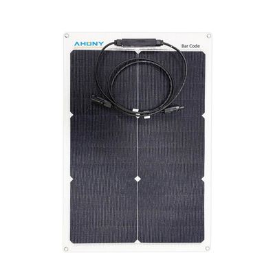 قیمت خوب پانل ABC فتوولتائیک HPBC سلول بدون سقف فریزر حصار پانل های خورشیدی 50W 12V انعطاف پذیر آنلاین