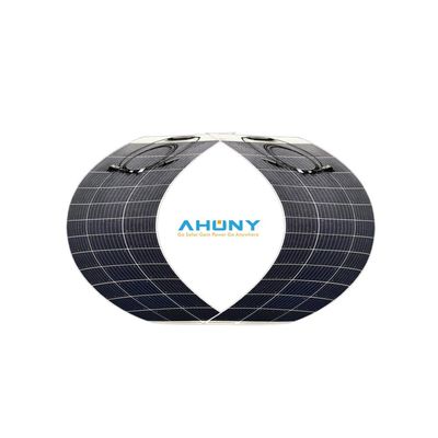 ضد آب سفید دوام 100w 12V 18v انعطاف پذیر پانل خورشیدی کیت مونو خم pv ماژول سیستم غیر شبکه برای RV قایق کمپینگ