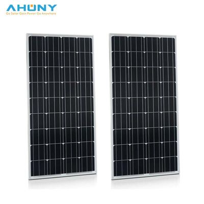 قیمت خوب پانل خورشیدی شیشه ای PV 100w ماژول از شبکه برای شارژ باتری قایق کاروان RV خانه آنلاین