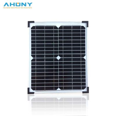 قیمت خوب پانل خورشیدی آلومینیوم کوچک مونو پانل خورشیدی سفارشی 12v 20w آنلاین