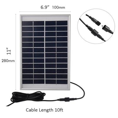 قیمت خوب 1w 5w 6w 10w پانل خورشیدی سفارشی شیشه ای مینی پانل خورشیدی برای کمپینگ آنلاین