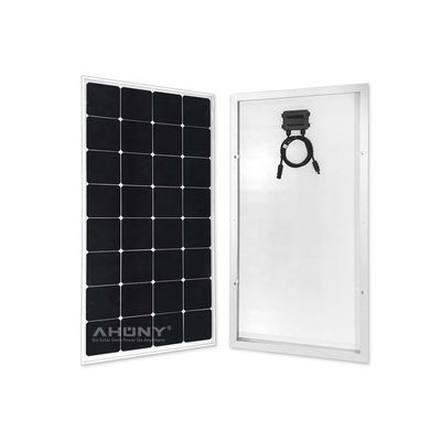 120W شیشه پانل خورشیدی ماکسون سلول خورشیدی تماس عقب SunPower IBC قدرت پانل خورشیدی solor پانل خورشیدی برای اطلاعات ناوبری
