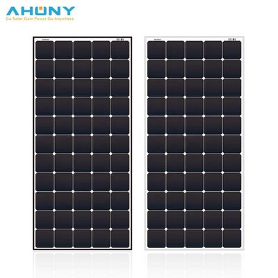 قیمت خوب 12v 200w شیشه پنل خورشیدی کیت های مونو شیشه ماژول خورشیدی نوع استاندارد آنلاین