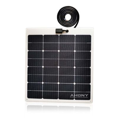 قیمت خوب پنل خورشیدی ضد لغزشی نیمه سفت پانل خورشیدی یک کریستال 60 وات ETFE آنلاین