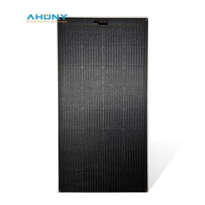قیمت خوب پانل های خورشیدی نیمه سخت سیاه ضد لغزش قابل پیاده روی 100 وات پانل خورشیدی دریایی آنلاین