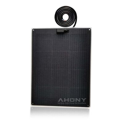 انرژی خورشیدی پانل های خورشیدی نیمه جامد 40w پانل های خورشیدی شفاف ماژول pv راه رفتن بر روی سخت برای دریایی شناور نور عرشه bouy