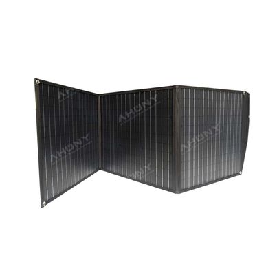 کمپینگ در فضای باز 50W 100W 150W 200W پانل خورشیدی قابل حمل 18V برای باتری ذخیره انرژی تلفن