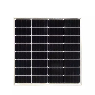 صفحه ی پشت سفید سیاه پانل خورشیدی Ahony قوی 100W 20.52V کار از -40.C تا 85.C