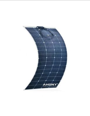 22.7٪ کارایی پنل 200W 12V پنل خورشیدی برای کابین RV دریایی وان خودرو سبک وزن