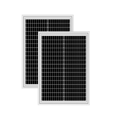 استاندارد تست پنل خورشیدی شیشه ای قوی 50 وات 1000W / m2 یک سلول خورشیدی درجه یک