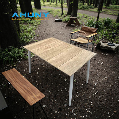 قیمت خوب میز خورشیدی قابل حمل با نور روشن ال ای دی شارژ سریع دستگاه های متعدد برای پیک نیک در فضای باز باغ کمپینگ آنلاین