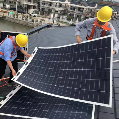 قیمت خوب پنل خورشیدی انعطاف پذیر 50W ETFE IP65 ضد آب برای کمپینگ RV در فضای باز آنلاین
