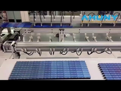 پانل خورشیدی یک کریستال شیشه ای 50 وات به طور خودکار جوشکاری در هر HJT سلول Pv مولد تولید